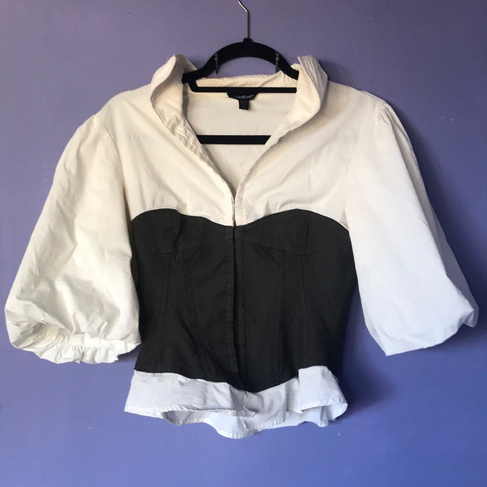 Corseted shirt